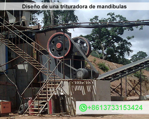 Diseño de una trituradora de mandíbulas