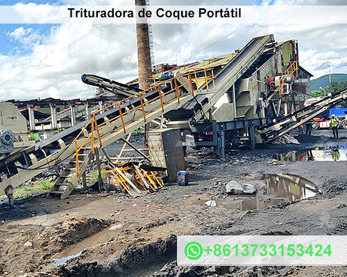 Trituradora de Coque Portátil