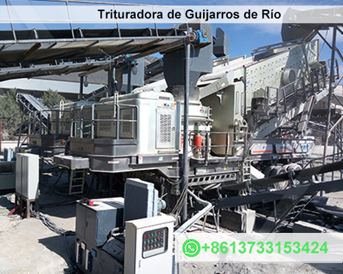Trituradora de Guijarros de Río