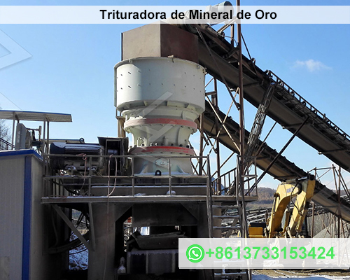 Trituradora de Mineral de Oro