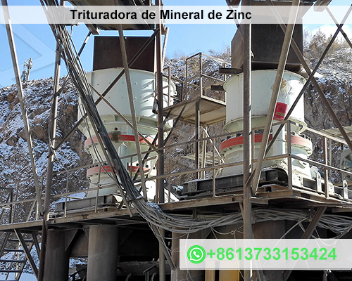 Trituradora de Mineral de Zinc