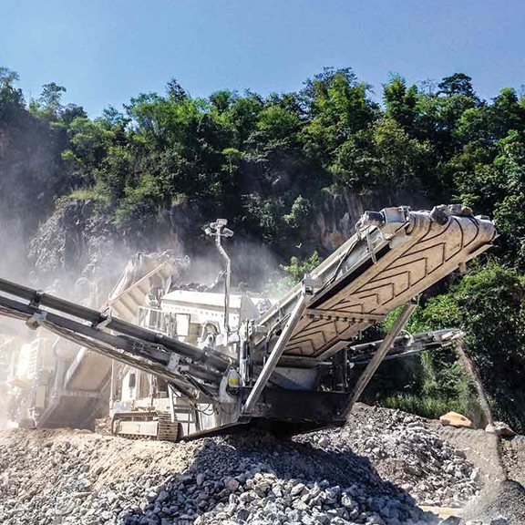 Reciclaje de residuos de construcción y demolición