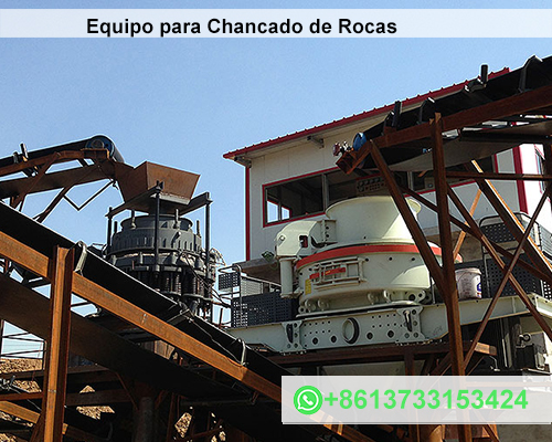 Equipo para Chancado de Rocas