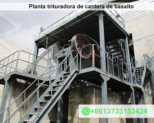 Fábricas de Plantas Trituradoras de Canteras de Piedra de Basalto