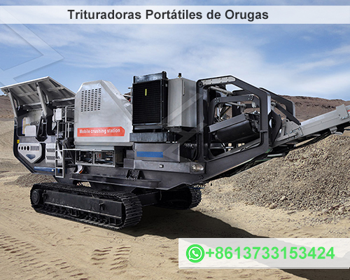 Trituradoras Portátiles de Orugas