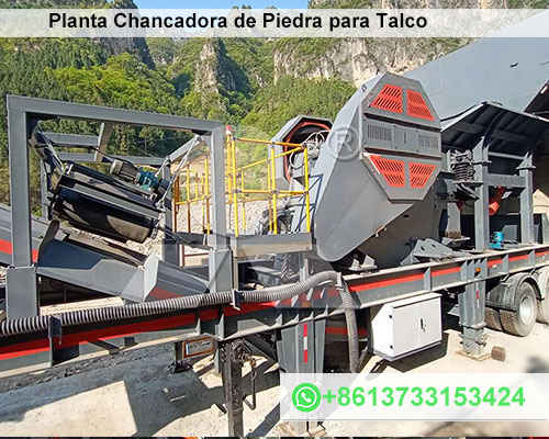 Planta Chancadora de Piedra para Talco
