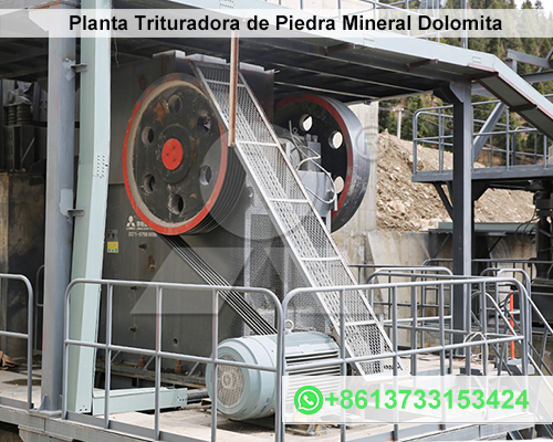Planta Trituradora de Piedra Mineral Dolomita