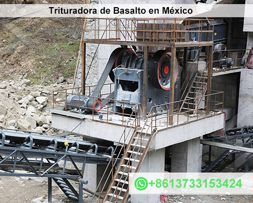 Trituradora de Basalto en México