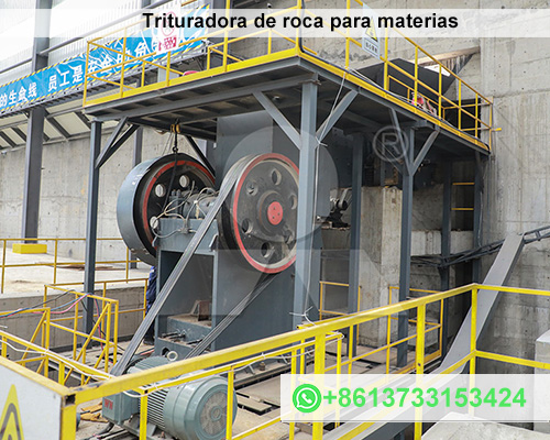 Trituradora de roca para materias primas como la mineria