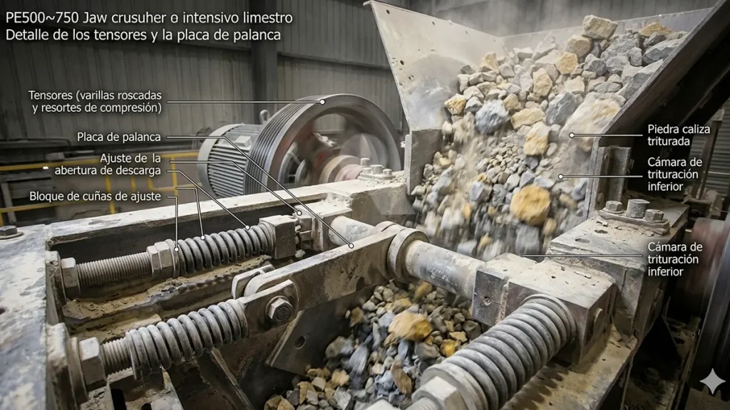 Planta de trituración de caliza 50-100 tph en Venezuela